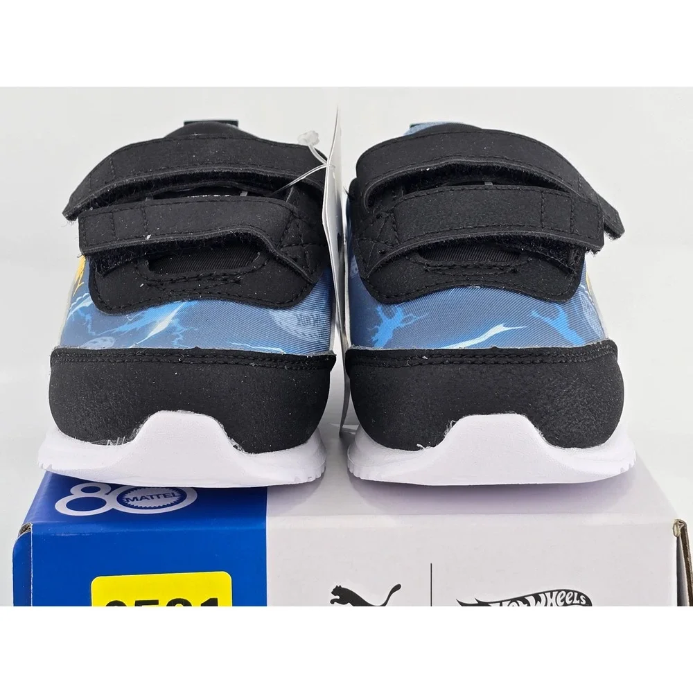 Puma R78 Lightwin Hw 2 V Inf Kids 5C Blue Hot Wheels Monster Trucks - NEW